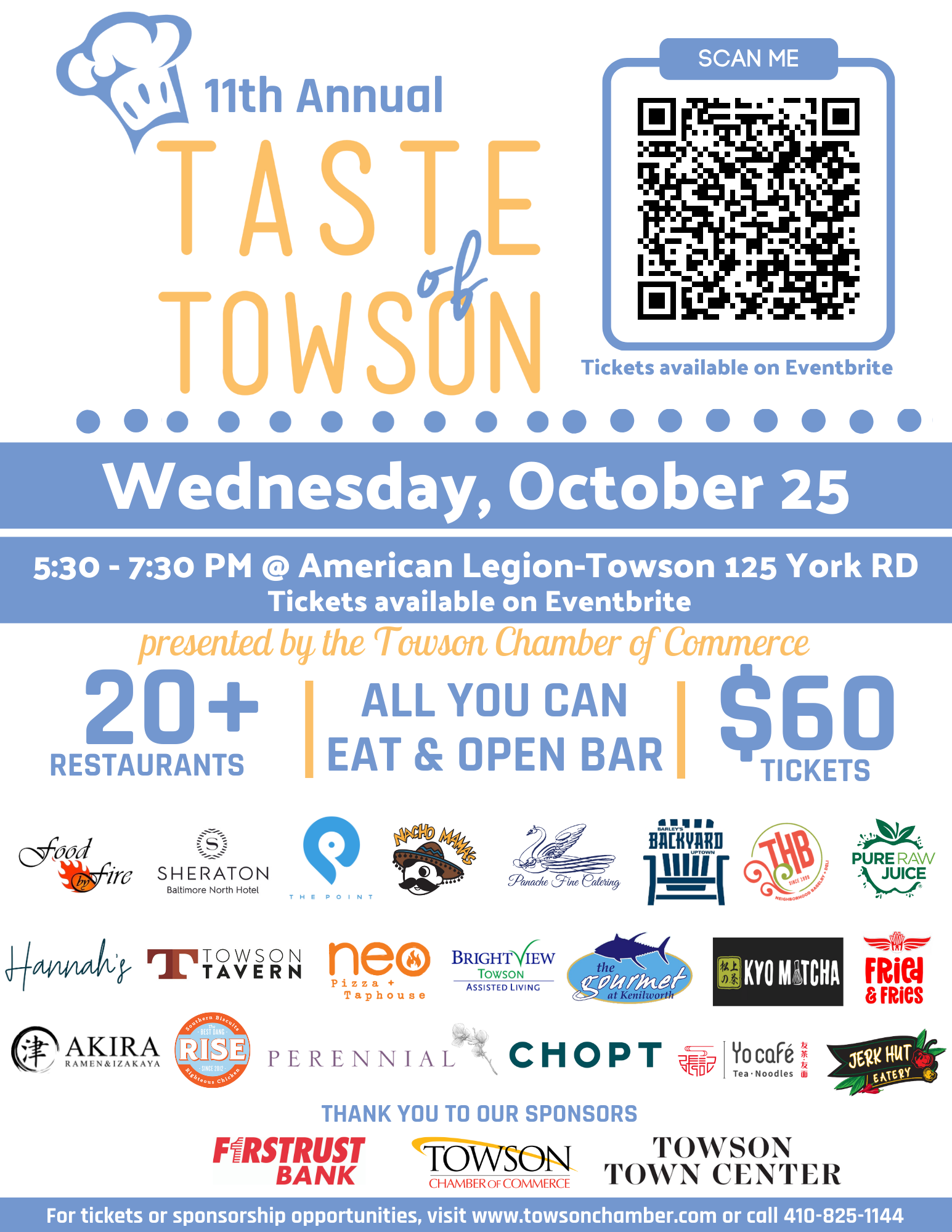 11th Annual Taste of Towson Towson Chamber of Commerce